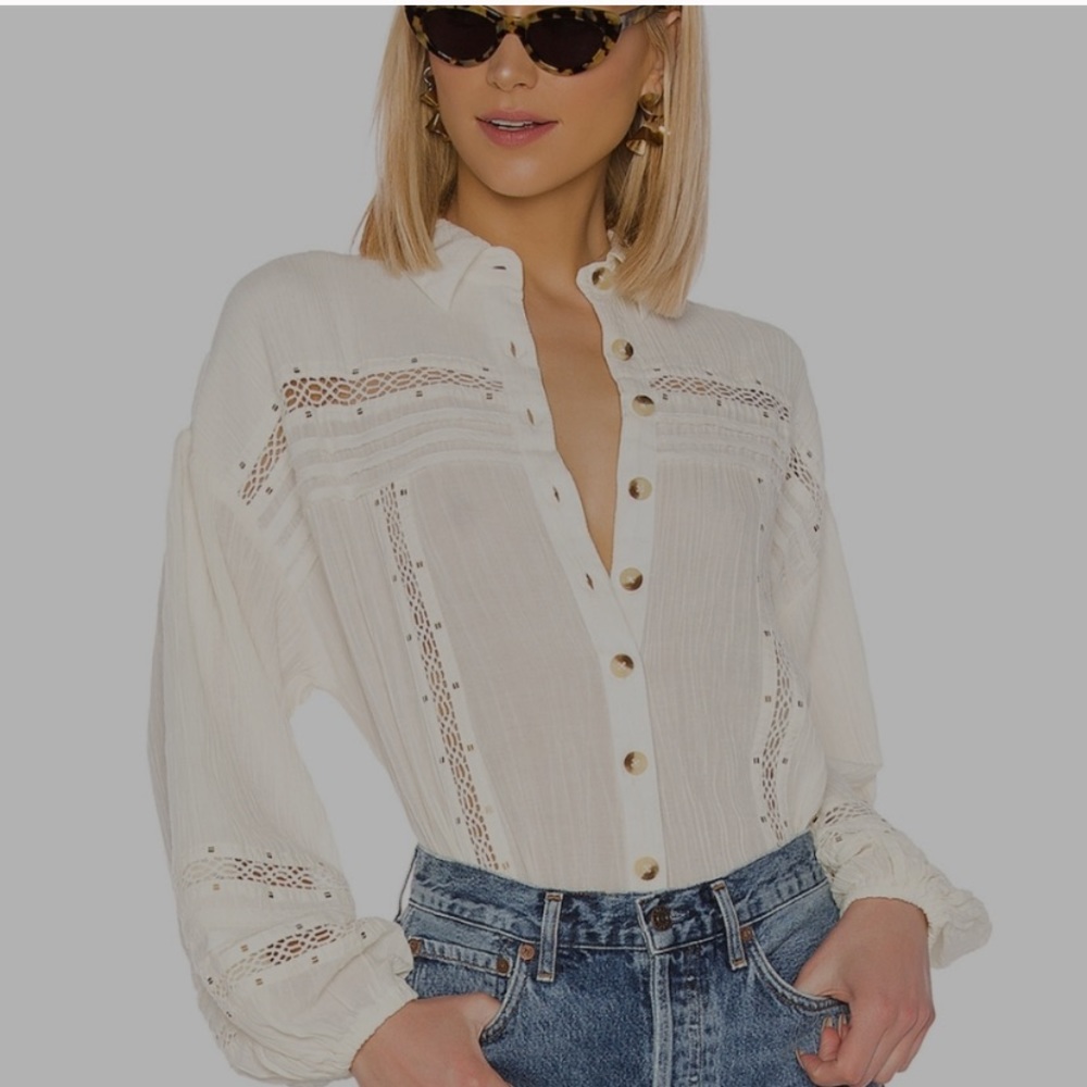 NWT FREE PPL blouse small